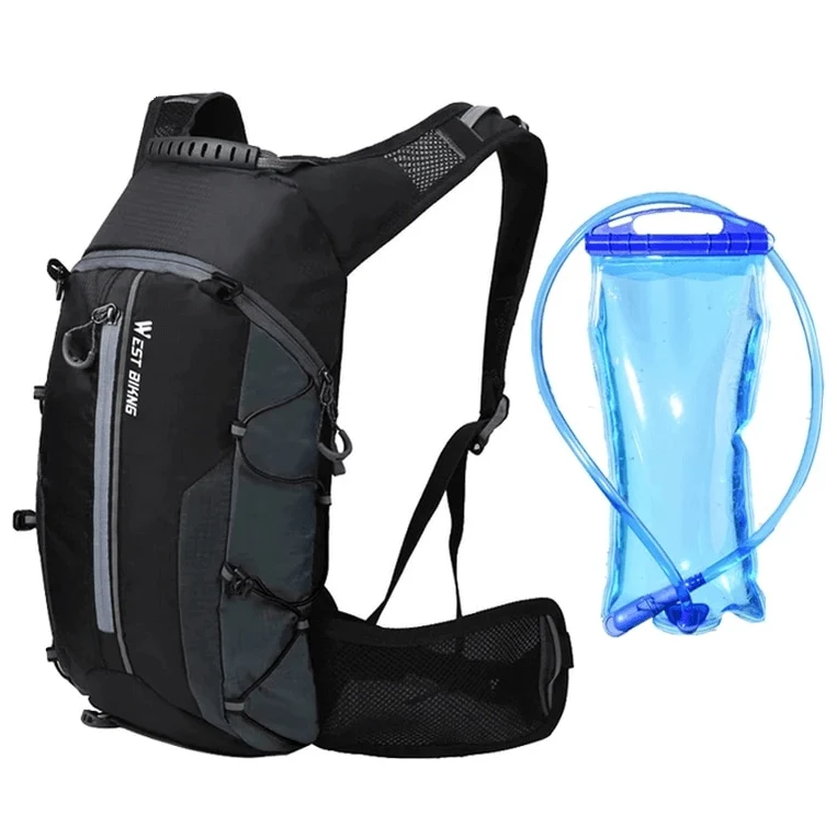 HydroRide™ | Sac a dos velo 10L avec sac d'eau 2L