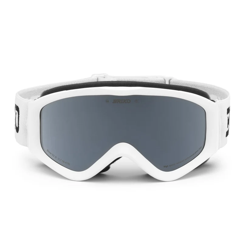 THUNDER - Goggles - Ski Goggles - Kid unisex - White-SM2