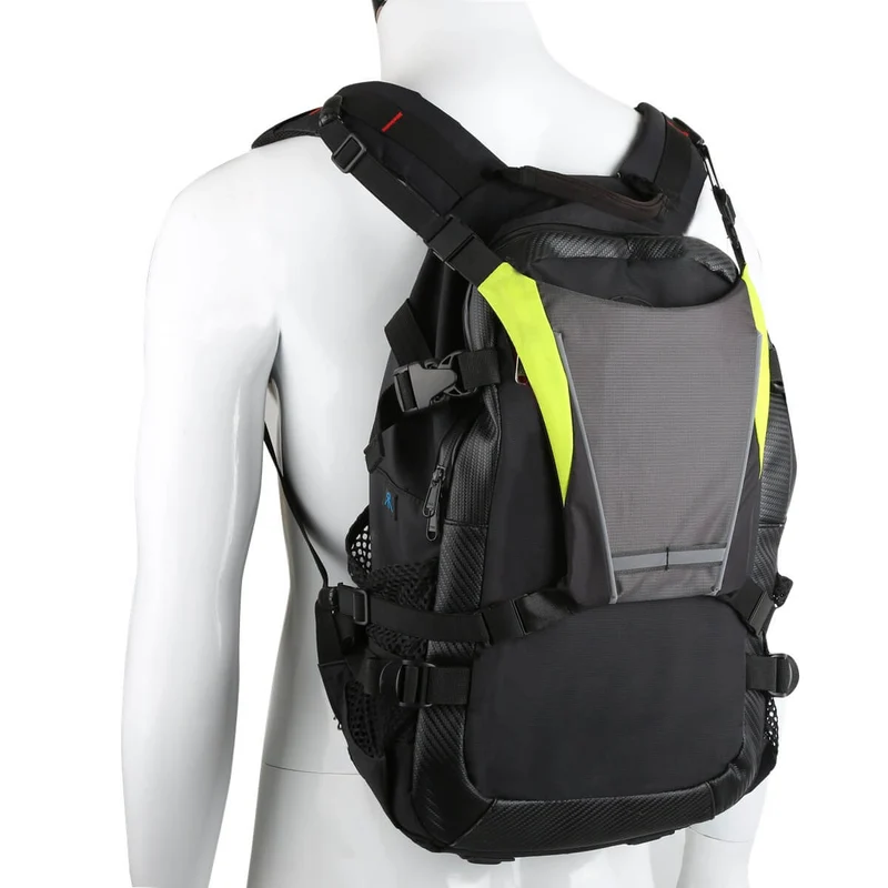 BikeBright™ | Gilet clignotant velo rechargeable par USB et étanche
