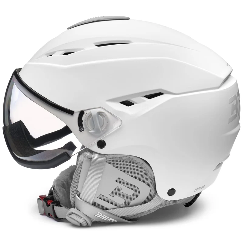 CHIONE VISOR PHOTO - Helmets - Helmet - Woman - Matt White-PH03