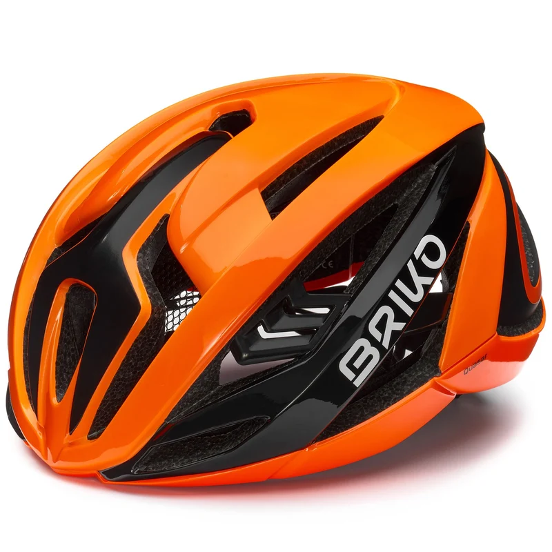 QUASAR - Helmets - Helmet - Unisex - Shiny Orange Flame-Black
