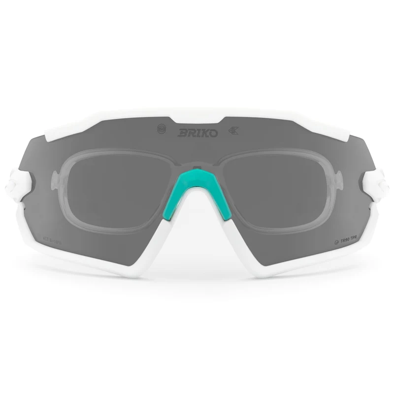 SPACE - Glasses - Sunglasses - Unisex - White Green Caribbean-SM3
