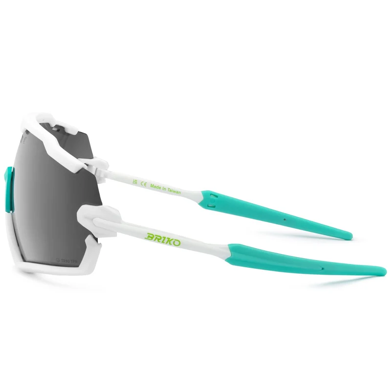 SPACE - Glasses - Sunglasses - Unisex - White Green Caribbean-SM3