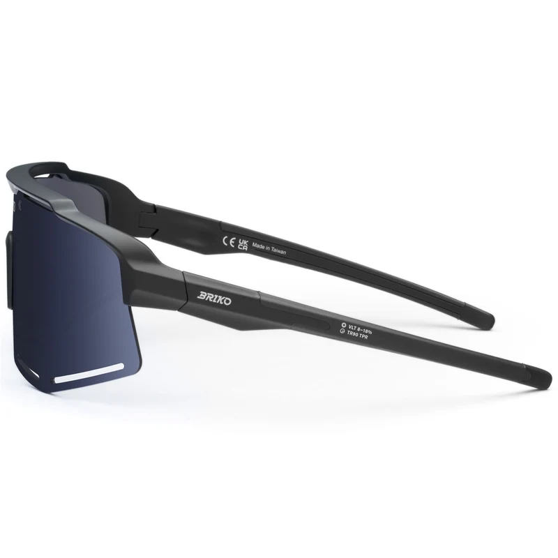 KOMI SHARP LITE - Glasses - Sunglasses - Unisex - Black-SHLSM3