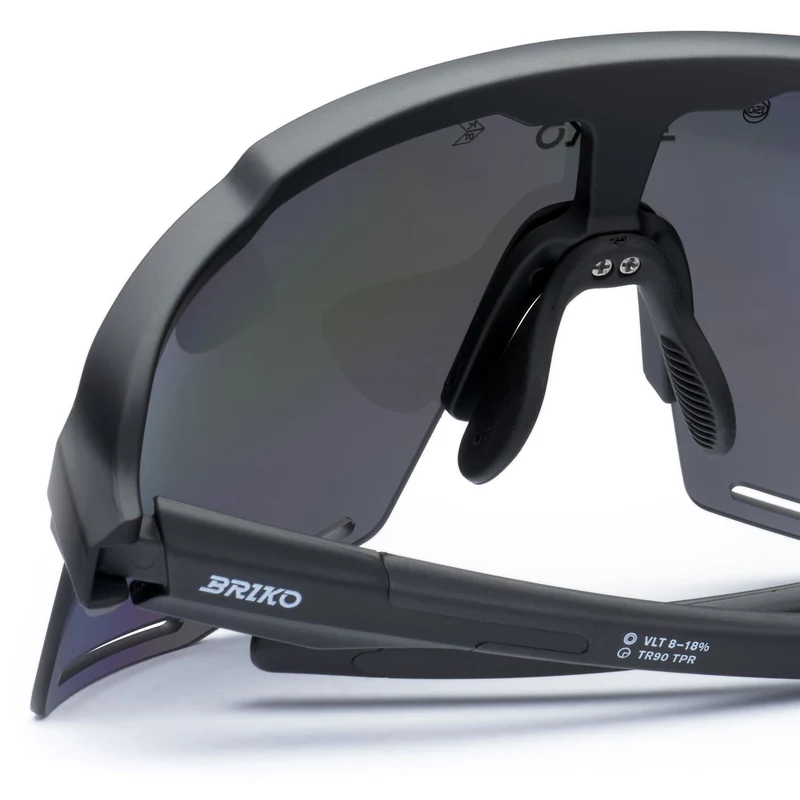 KOMI SHARP LITE - Glasses - Sunglasses - Unisex - Black-SHLSM3