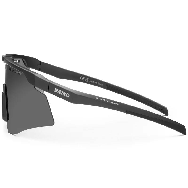 SHUTTLE - Glasses - Sunglasses - Unisex - Black Metallic-SM3
