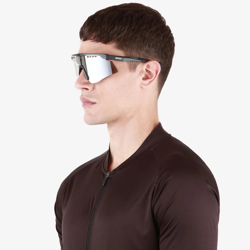 SHUTTLE - Glasses - Sunglasses - Unisex - Black Metallic-SM3