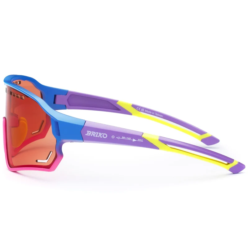 HALO - Glasses - Sunglasses - Unisex - Multicolour Rainbow Vintage-OR2