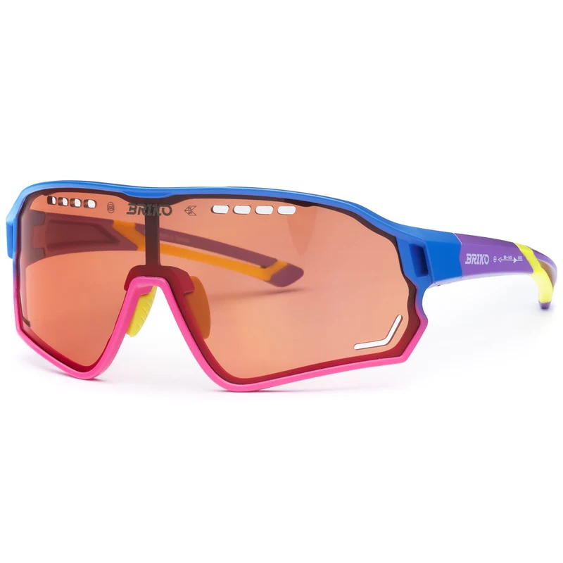 HALO - Glasses - Sunglasses - Unisex - Multicolour Rainbow Vintage-OR2