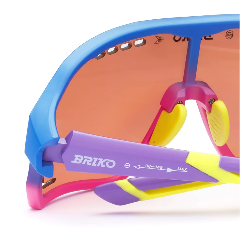 HALO - Glasses - Sunglasses - Unisex - Multicolour Rainbow Vintage-OR2