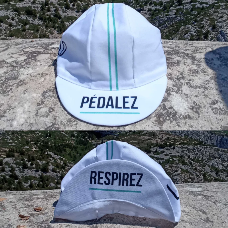 Casquette cycliste Lecyclo