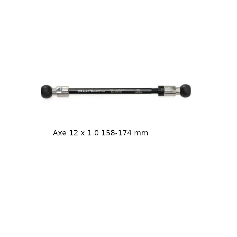 Ballz Axe traversant 12 mm pour remorque Coho CX Burley