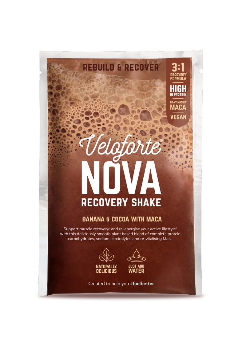 Nova Vegan Protein Recovery Shake Sachet 62.5g