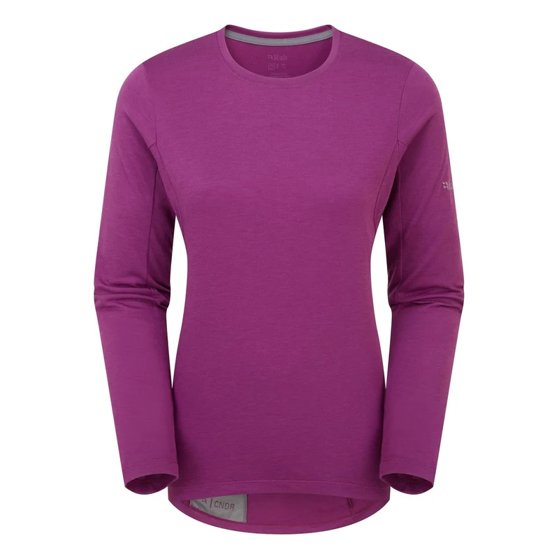 Women's Cinder Crimp Long Sleeve T-Shirt
