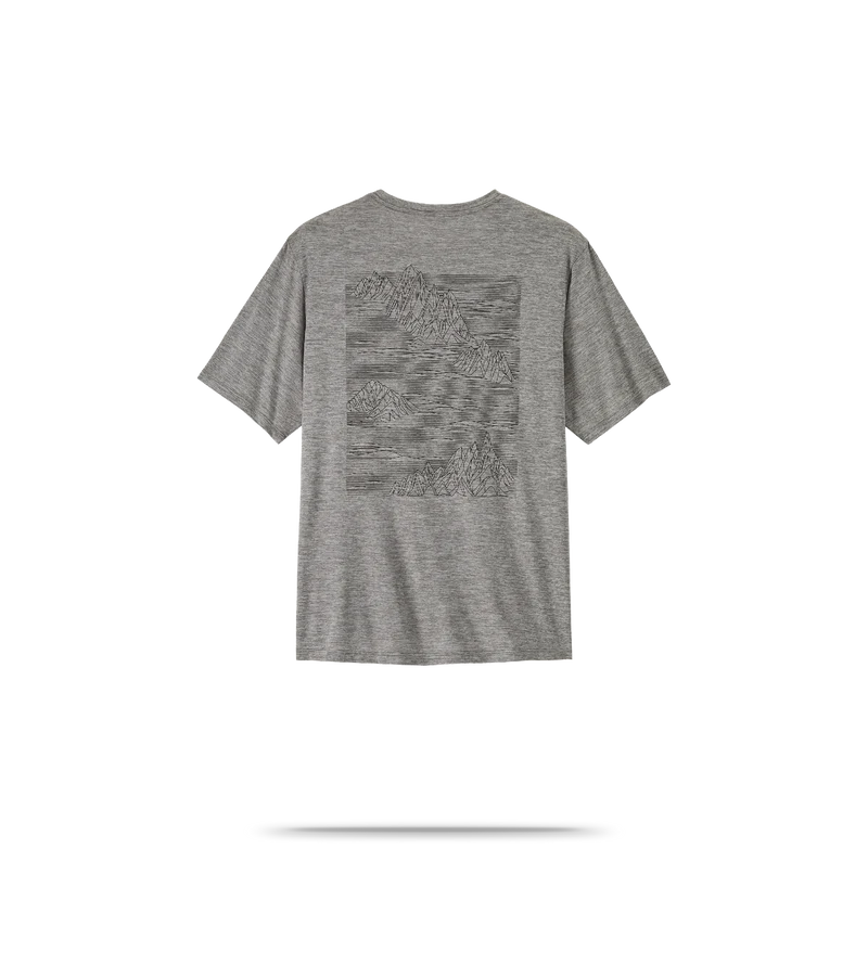 Capilene Cool Daily T-Shirt - Strataspire Print