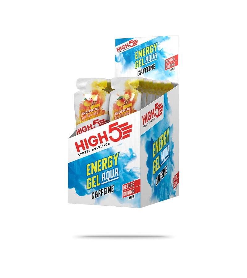 Energy Gel Aqua Caffeine Box 66g