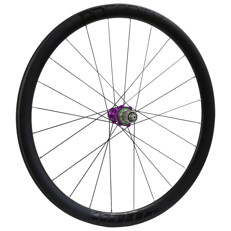 RD40 Carbon Clincher Centre Lock Disc Rear Wheel
