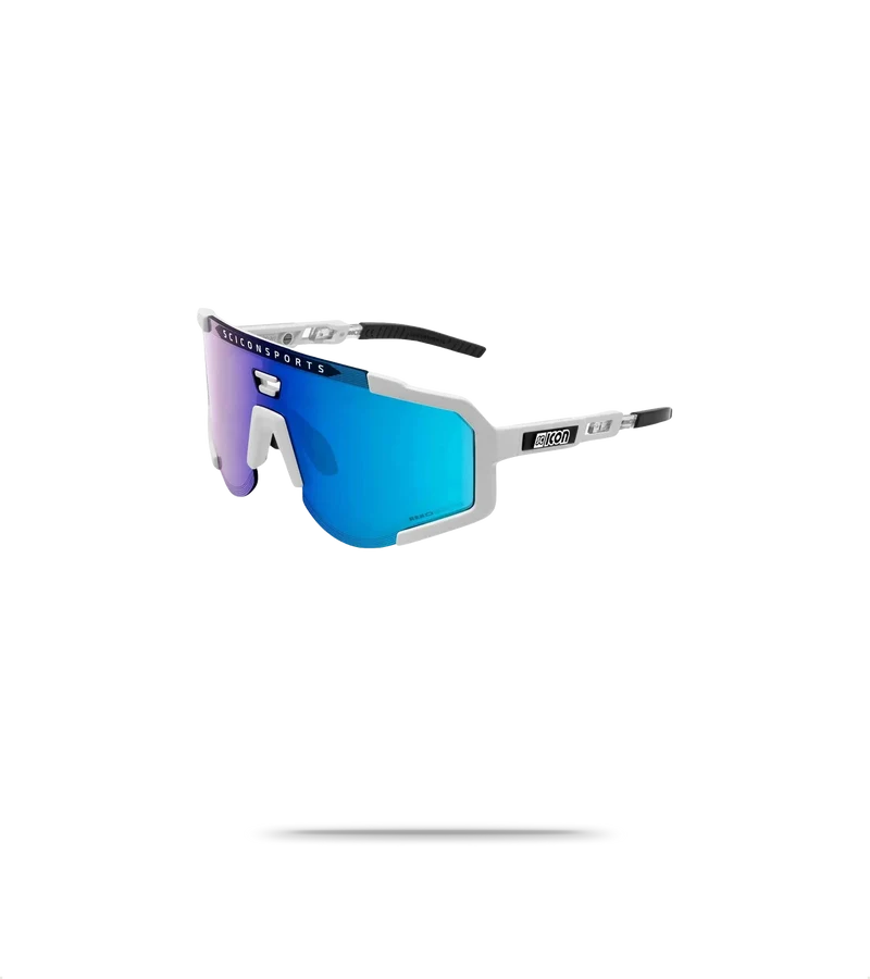 AEROSCOPE Photochromatic Multimirror White Gloss Sunglasses