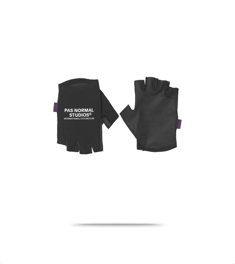 Logo Race Fingerless Cycling Gloves