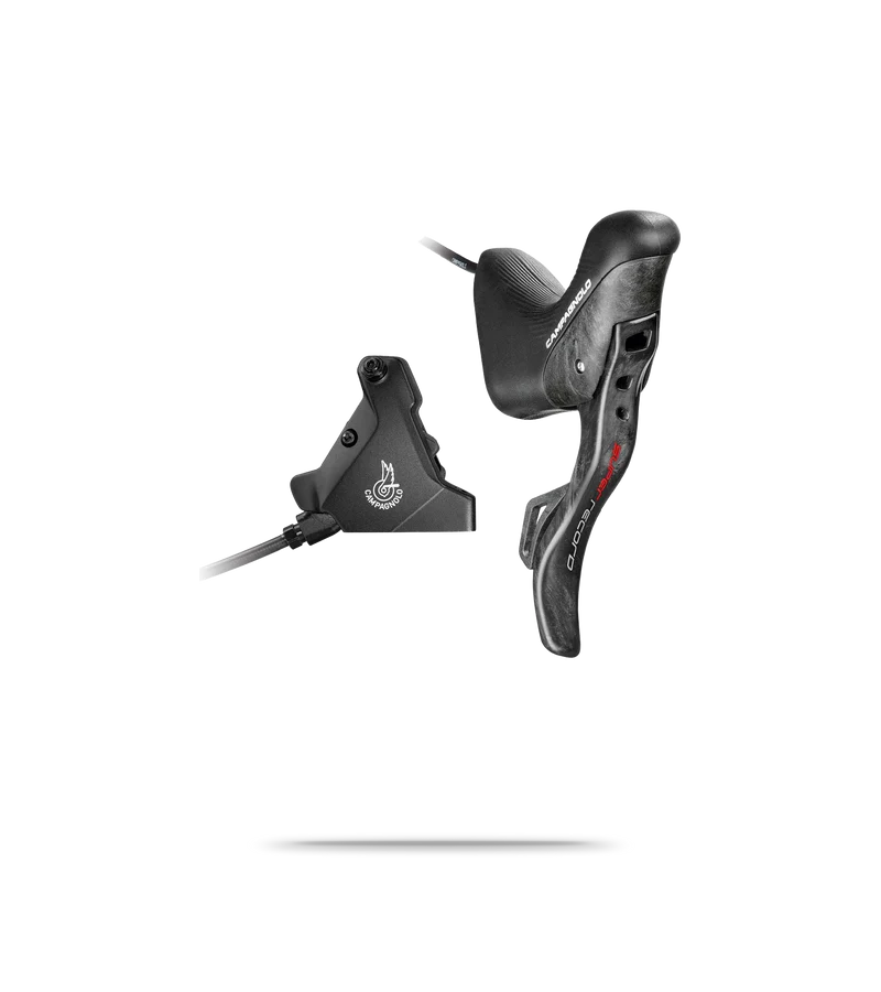 Super Record EPS 12 Speed Right Lever and 160 Rear Disc Caliper