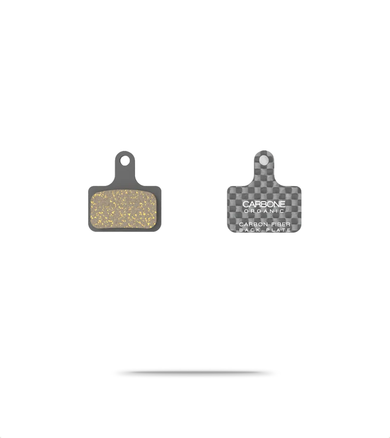 Shimano Dura-Ace/Ultegra/GRX Carbon Backed Disc Organic Brake Pads