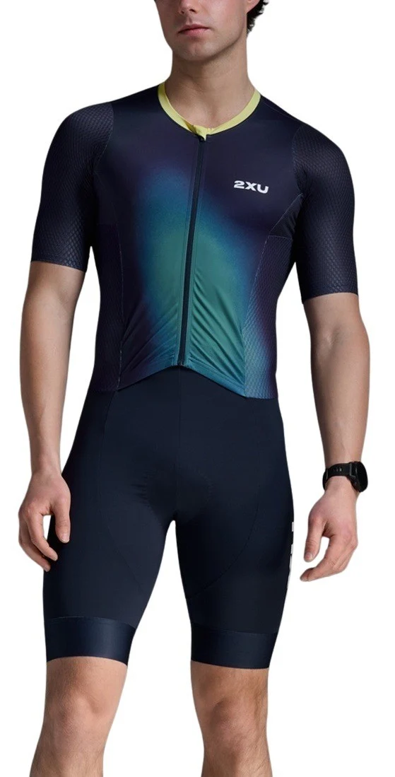 Aero Hex Short Sleeved Trisuit