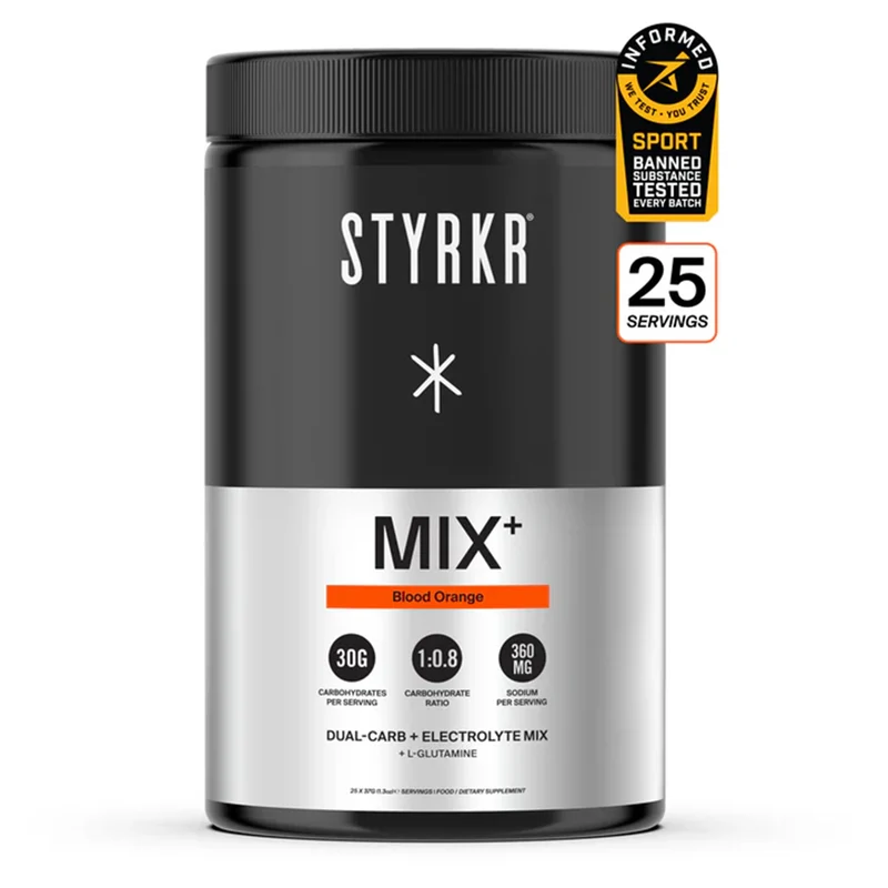 Styrkr MIX+ Dual-Carb & Electrolyte Mix Tub