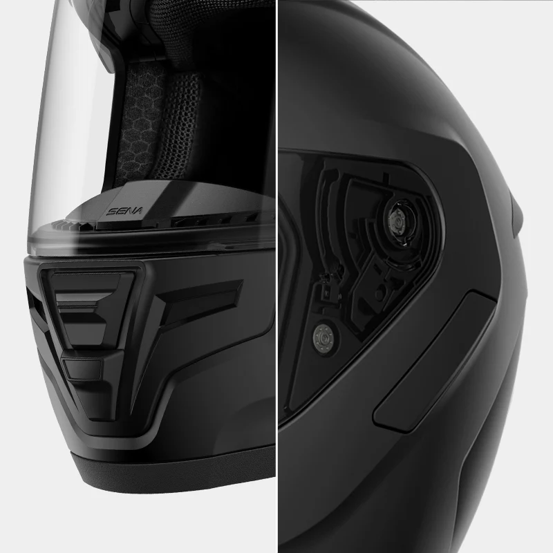 PHANTOM UNPLUGGED Full-face Premium Motorcycle Helmet with Fiberglass Composite Shell