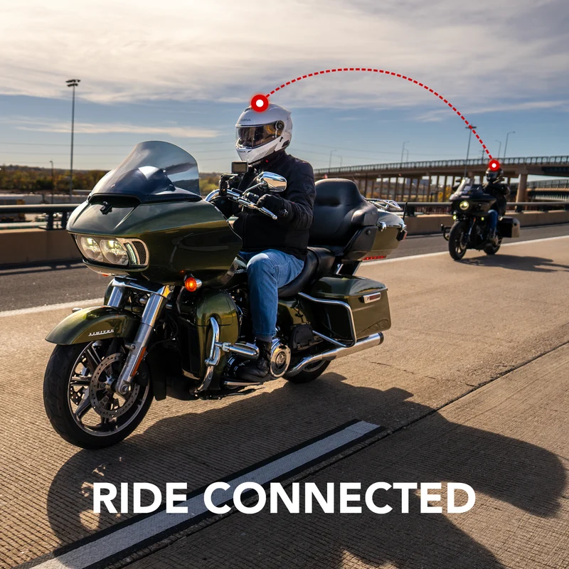 SPECTER Modular Smart Communication Motorcycle Helmet with Mesh Intercom, ECE