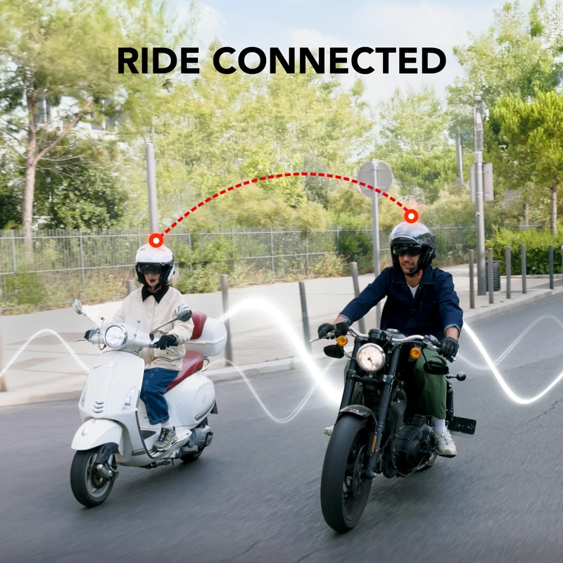 OUTSTAR 2 Open-Face Smart Communication Helmet for Daily Use