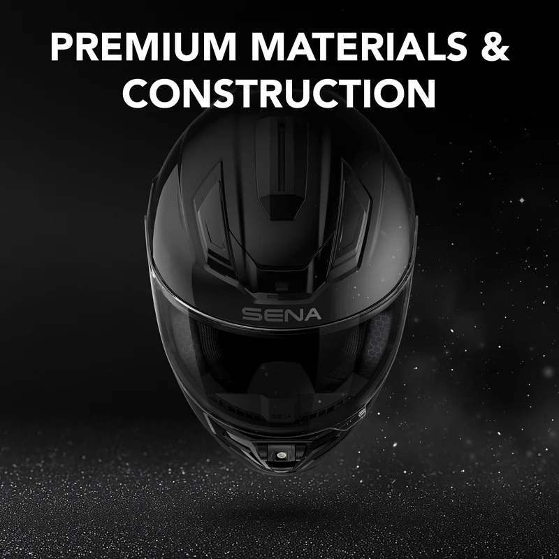 Phantom ANC Full-face Motorcycle Helmet with Integrated Communication System Featuring Active Noise Cancellation