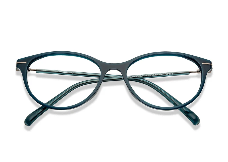 Cateye Rimmed Eyeglasses