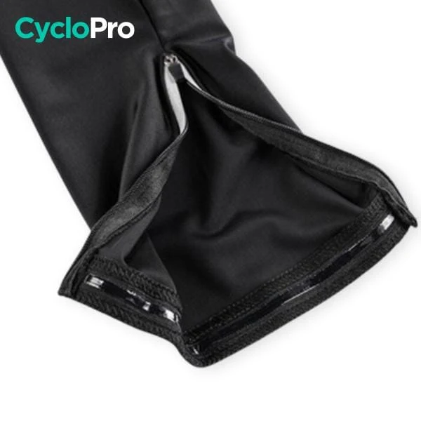 COLLANT CYCLISTE HIVER HOMME / NOIR - CUBIC+ - DESTOCKAGE