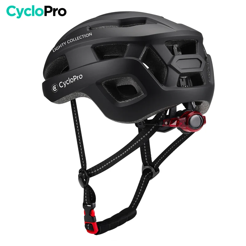 Casque Vélo De Route Noir - Lighty