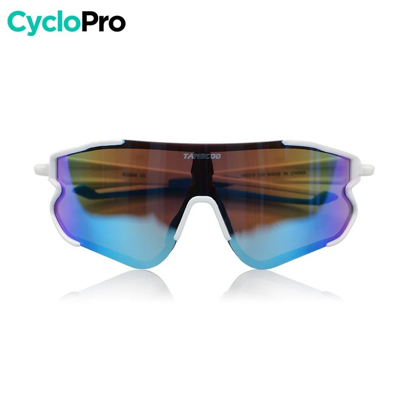 Lunettes Vélo Verres Interchangeables - Blanche - OPTIMAX