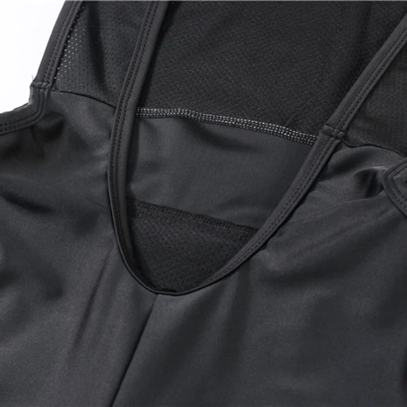 COLLANT CYCLISTE LISERE BLANC - AUTOMNE - HOMME