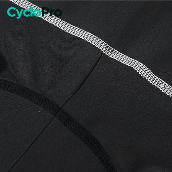 COLLANT CYCLISTE LISERE BLANC - AUTOMNE - HOMME