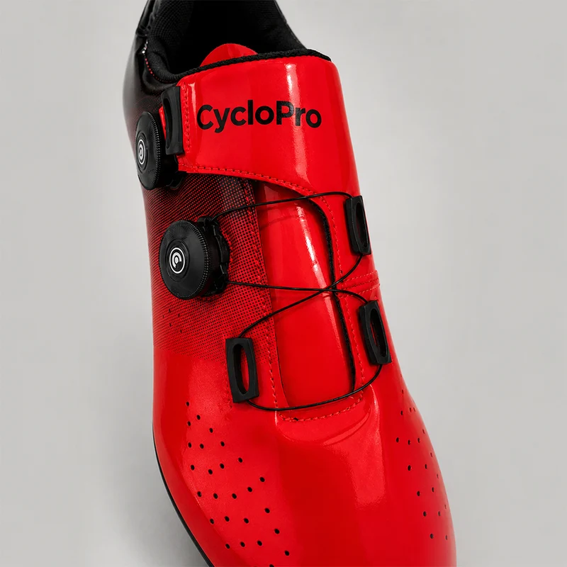 Chaussures Vélo de Route SpeedMax Rouges