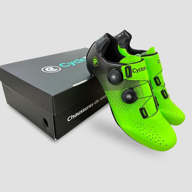 Chaussures Vélo de Route SpeedMax Vertes