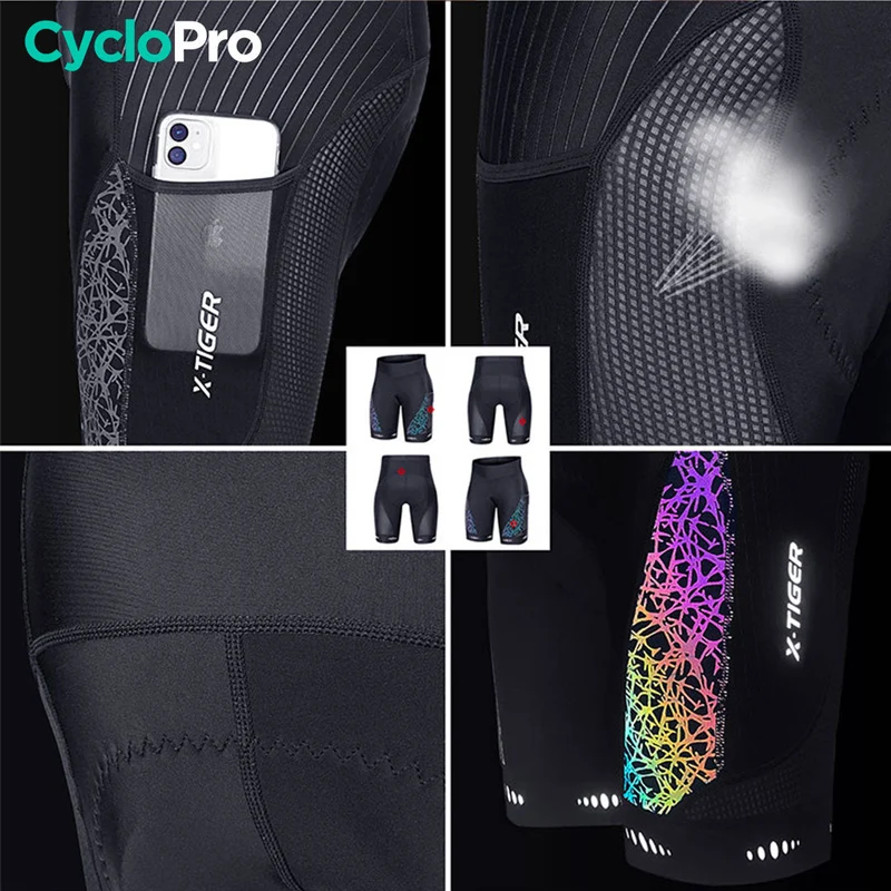 Cuissard Femme Cyclisme / VTT - Reflect+ - DESTOCKAGE