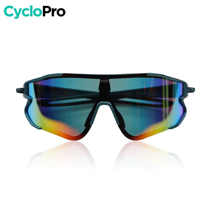 Lunettes Vélo Verres Interchangeables - Verte - OPTIMAX