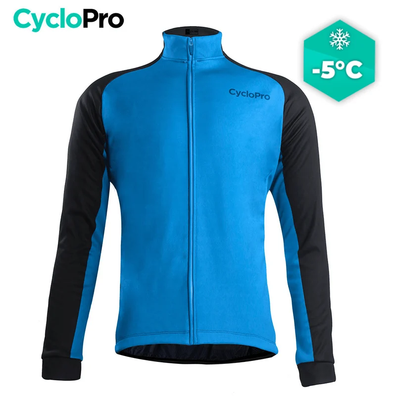 Veste Thermique Cyclisme Bleue - Thermika - DESTOCKAGE