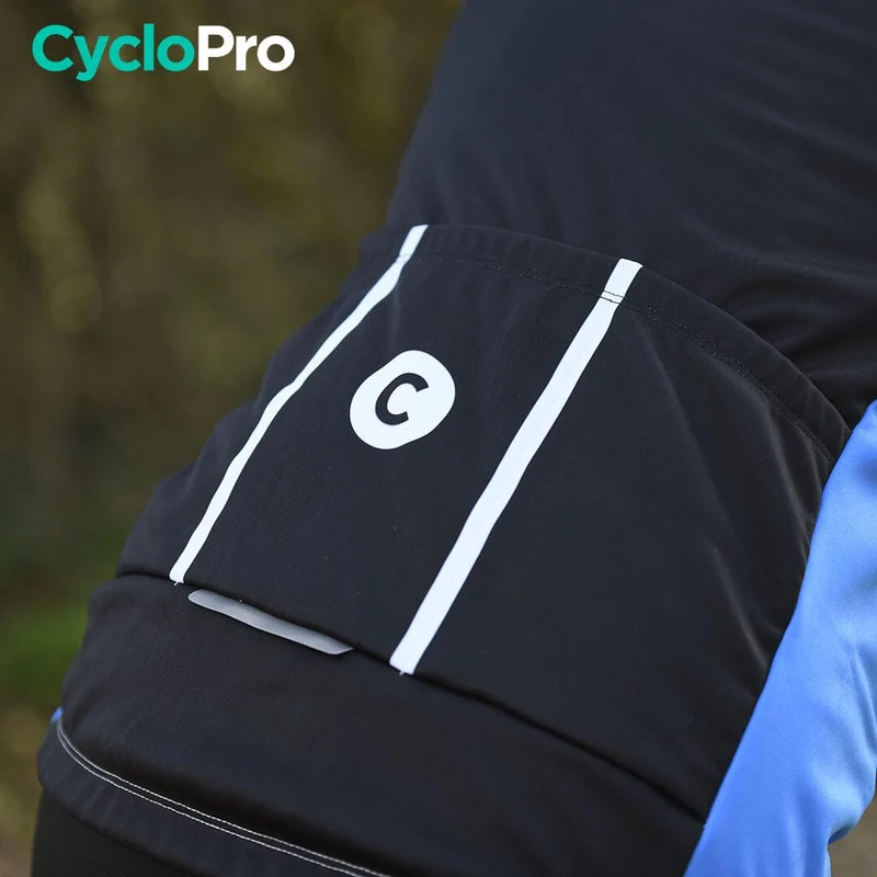 Veste Thermique Cyclisme Bleue - Thermika - DESTOCKAGE