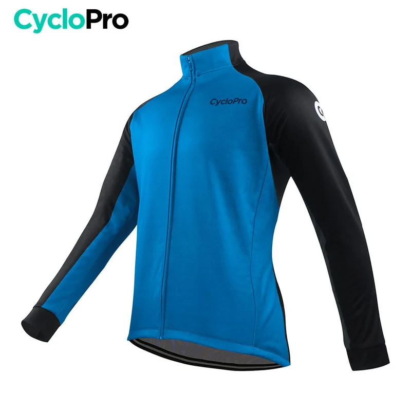 Veste Thermique Cyclisme Bleue - Thermika - DESTOCKAGE