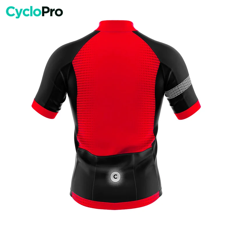 MAILLOT DE CYCLISME ROUGE - EKLIPS