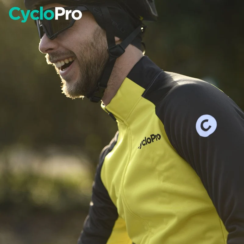 Veste Thermique Cyclisme Jaune - Thermika