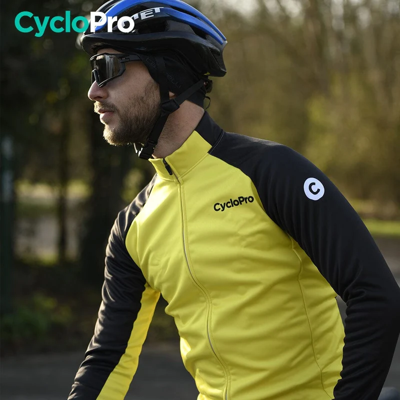 Veste Thermique Cyclisme Jaune - Thermika