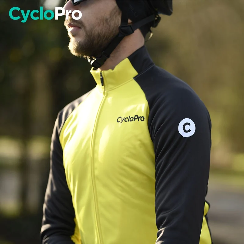 Veste Thermique Cyclisme Jaune - Thermika