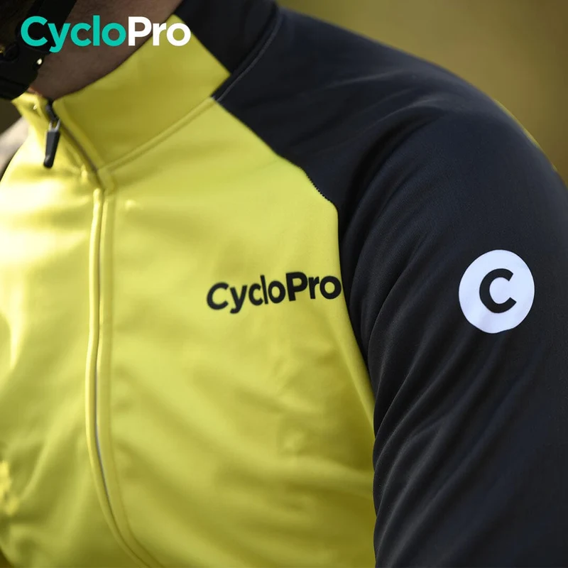Veste Thermique Cyclisme Jaune - Thermika