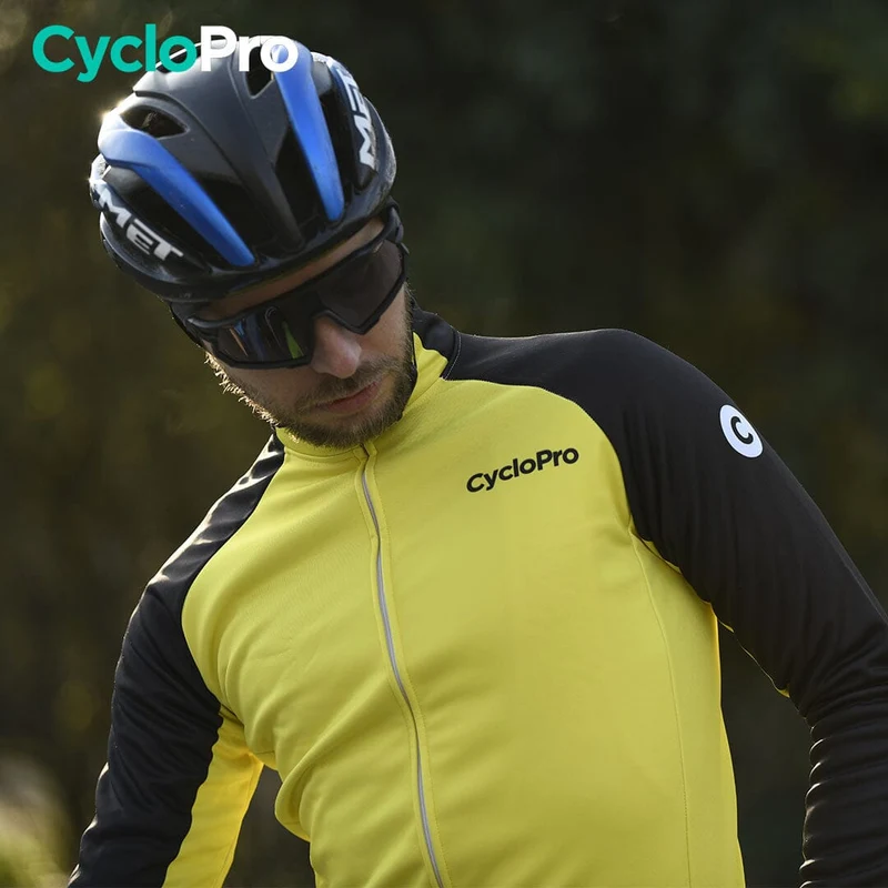 Veste Thermique Cyclisme Jaune - Thermika